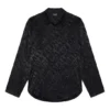 All Over Logo Minimal Shirt “Zwart” 681812TLO581000