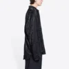 All Over Logo Minimal Shirt “Zwart” 681812TLO581000