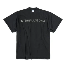 Alleen voor intern gebruik Inside-out T-shirt “Black” 787358TQVU21083