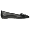 Anatomische ballerinaschoenen “Zwart glanzend zacht schapenleer” 714260WBCW01000