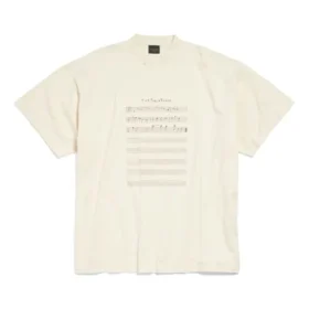 Angelo Badalamenti-serie T-shirt “Light Beige” 694576TMVO59069