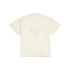 Angelo Badalamenti-serie T-shirt “Light Beige” 694576TMVO59069