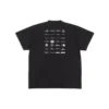 Archives T-shirt met logo’s, oversized “Black” 712398TNVQ71070