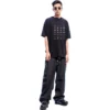 Archives T-shirt met logo’s, oversized “Black” 712398TNVQ71070