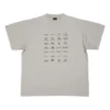 Archives T-shirt met logo’s, oversized “Light Grey” 712398TNVQ71342