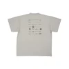 Archives T-shirt met logo’s, oversized “Light Grey” 712398TNVQ71342