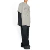 Archives T-shirt met logo’s, oversized “Light Grey” 712398TNVQ71342