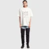 Archives T-shirt met logo’s, oversized “White” 712398TNVQ79784