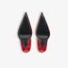 Avenue-pumps voor dames in kersenrood