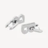 B-ketting XS-oorbellen in zilver