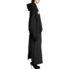 Back Flip Round Hoodie Oversized “Zwart Wit” 761458TPVG11070
