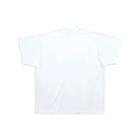 Back Flip T-shirt Oversized Wit Zwart” 739028TPVF99040