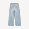 Baggy broek in lichtblauw