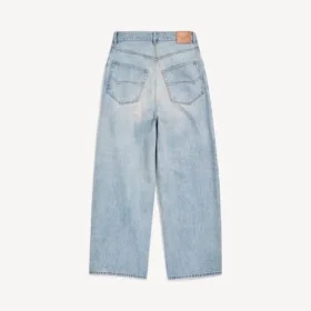 Baggy broek in lichtblauw