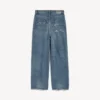Baggy herenjeans in donkerblauw