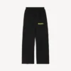 Baggy joggingbroek voor heren met ‘messy spray’-print in zwart