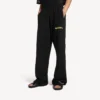 Baggy joggingbroek voor heren met ‘messy spray’-print in zwart