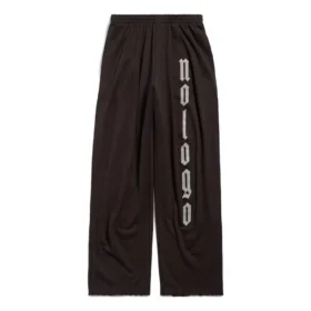 Baggy joggingbroek zonder logo “Black Grey” 787357TQVK71055