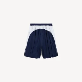 Baggy voetbalshort voor heren in marineblauw
