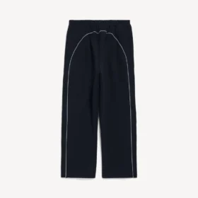 Baggy voetbalsweatpants voor heren in zwart