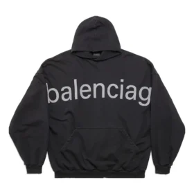 Bal.Com Popover-hoodie “Black” 739024TOVN98151
