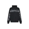 Bal.Com Popover-hoodie “Black” 739024TOVN98151