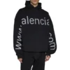 Bal.Com Popover-hoodie “Black” 739024TOVN98151