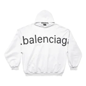 Bal.Com Popover-hoodie “White” 739024TOVN99081