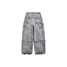 Bal Diagonal Allover-Cargo-broek “Light Blue” 767971TDW144979
