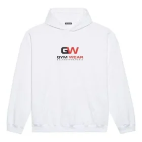 Balenciaga Alphabet Printing Loose White voor heren 620973TIVD49000