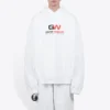 Balenciaga Alphabet Printing Loose White voor heren 620973TIVD49000
