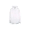 Balenciaga Back Alphabet herenhoodie met lange mouwen, wit 556113TAV379000