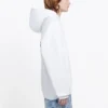 Balenciaga Back Alphabet herenhoodie met lange mouwen, wit 556113TAV379000