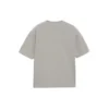 Balenciaga BB-logo-print met korte mouwen voor heren, grijs 544271TCV251300