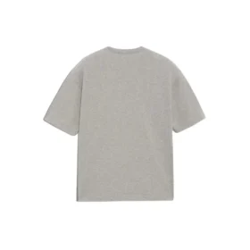 Balenciaga BB-logo-print met korte mouwen voor heren, grijs 544271TCV251300