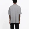 Balenciaga BB-logo-print met korte mouwen voor heren, grijs 544271TCV251300