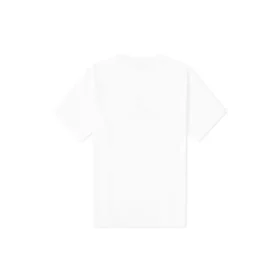 Balenciaga BB Paris-print T-shirt met ronde hals en korte mouwen voor heren, retro-versie, wit 594579TGV609000