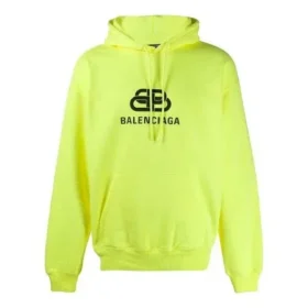 Balenciaga BB-print voor heren, achterkant geel 583215TFV617050
