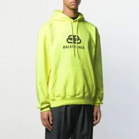 Balenciaga BB-print voor heren, achterkant geel 583215TFV617050