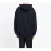 Balenciaga BB voor heren met logo-opdruk op de borst, zwart 556143TDV521000