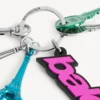 Balenciaga-bedeltje/sleutelhanger voor dames in roze/zwart