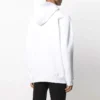 Balenciaga casual hoodie voor heren van puur katoen, wit 570811TJV859040