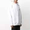 Balenciaga casual hoodie voor heren van puur katoen, wit 570811TJV859040