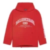 Balenciaga Cropped Hoodie “Cardi Red” 670946-TLVJ3-6441