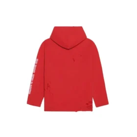 Balenciaga Cropped Hoodie “Cardi Red” 670946-TLVJ3-6441