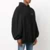 Balenciaga Dfil Sports Classic voor heren met alfabetprint, zwart 641679TJVE51000
