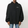 Balenciaga Dfil Sports Classic voor heren met alfabetprint, zwart 641679TJVE51000