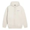 Balenciaga fleece met lange mouwen voor heren, crèmekleurig wit 600583TJVA89055