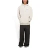 Balenciaga fleece met lange mouwen voor heren, crèmekleurig wit 600583TJVA89055