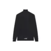 Balenciaga FW21 Alphabet met lange mouwen voor heren, sport, zwart 661749444B81077